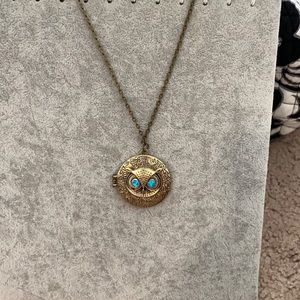 Owl necklace, never worn